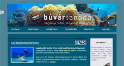 Desktop Screenshot of buvartanoda.hu