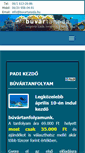 Mobile Screenshot of buvartanoda.hu