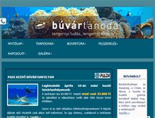 Tablet Screenshot of buvartanoda.hu